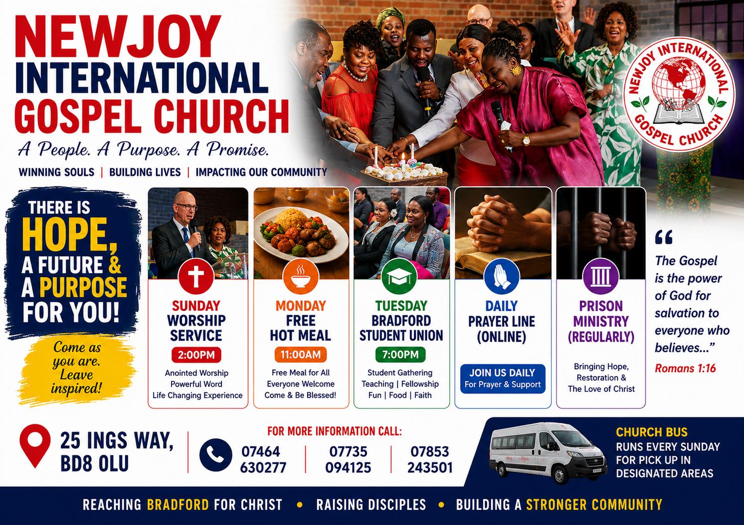 Newjoy church ministry photograph